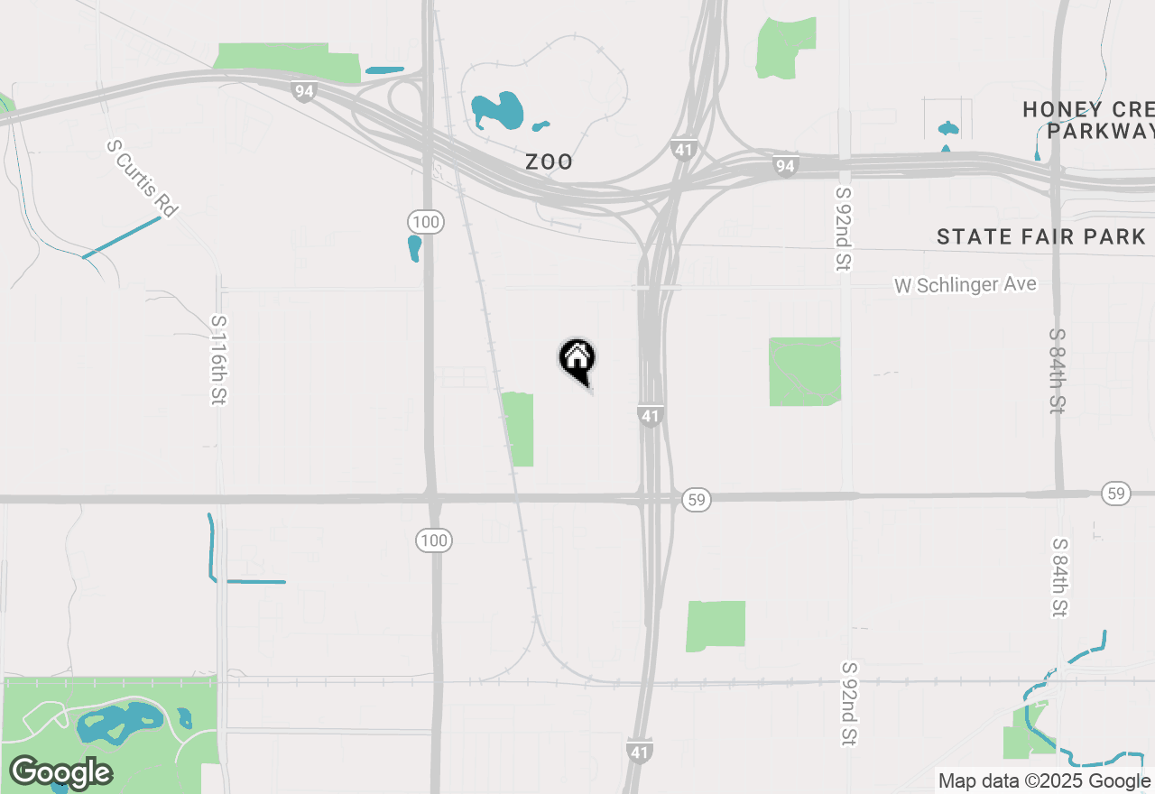 Map of 1105 S 102nd St, West Allis, WI 53214