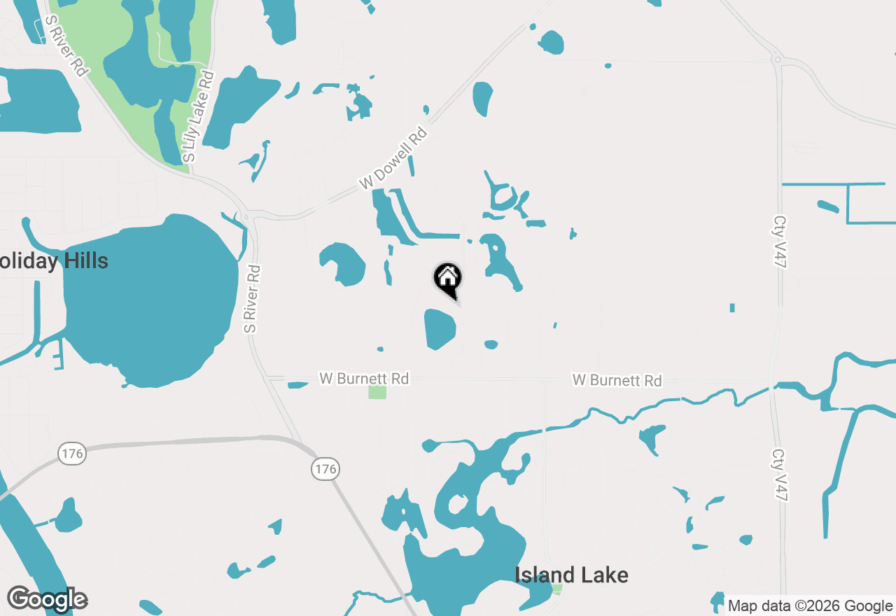 Map of 115 Cardinal Court, Island Lake, IL 60042