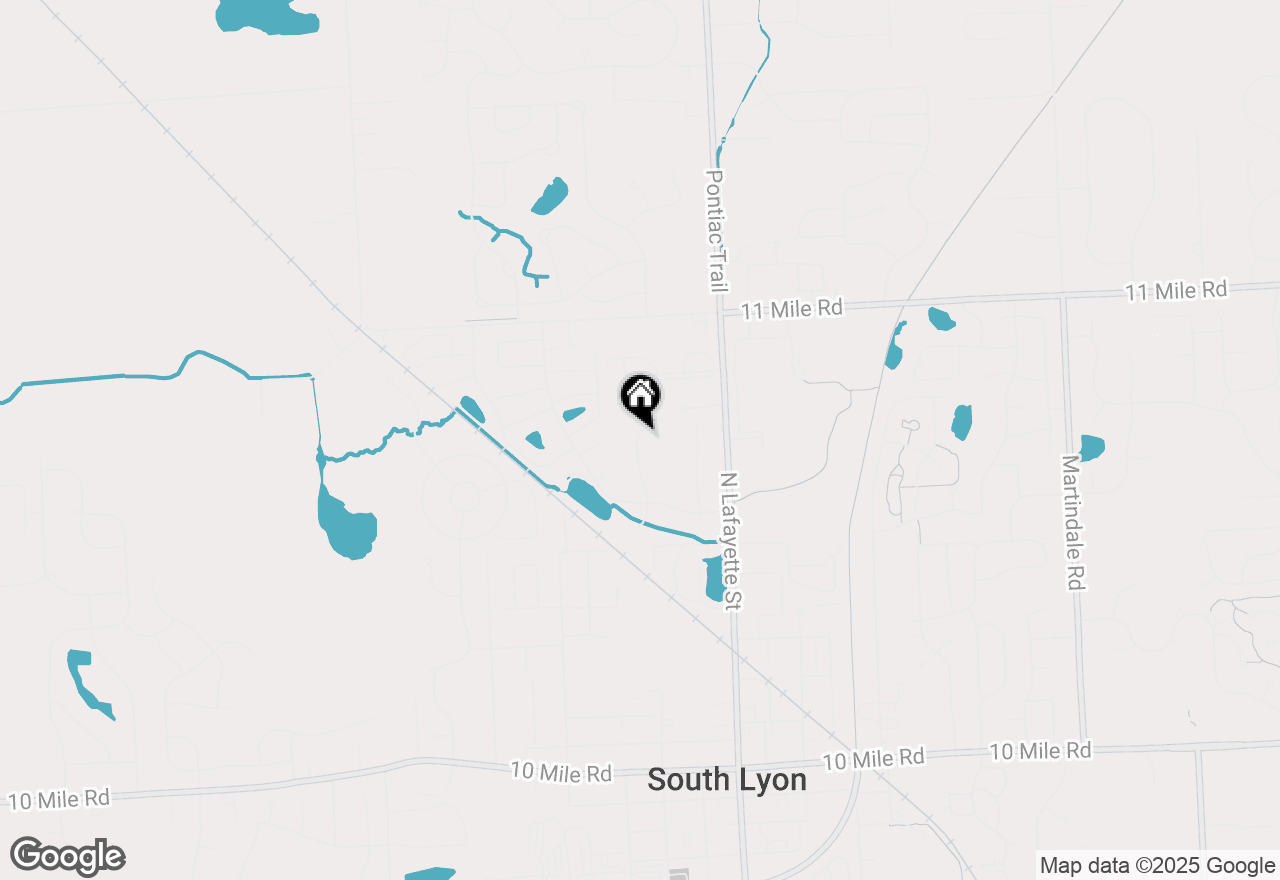 Map of 25354 Potomac #6, South Lyon, MI 48178