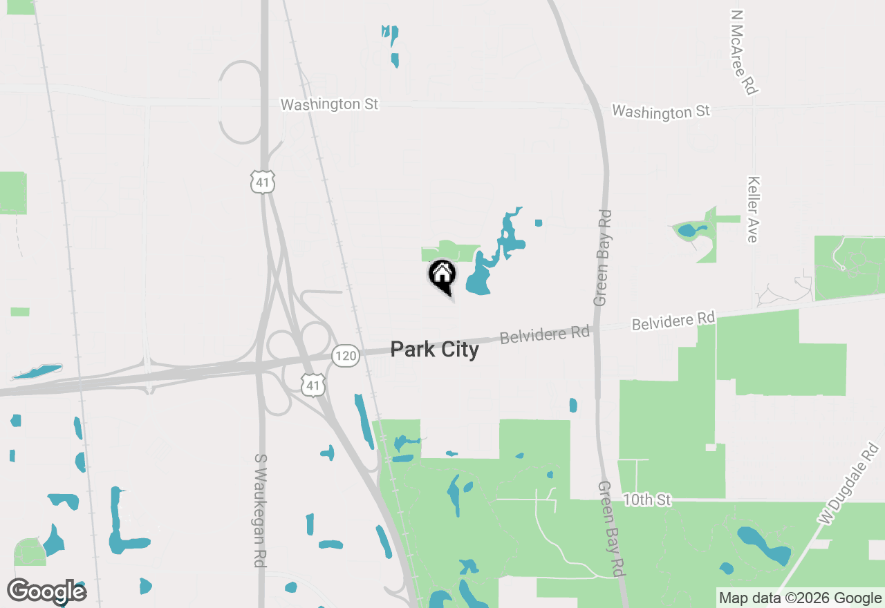 Map of 3316 Pace Street, Park City, IL 60085