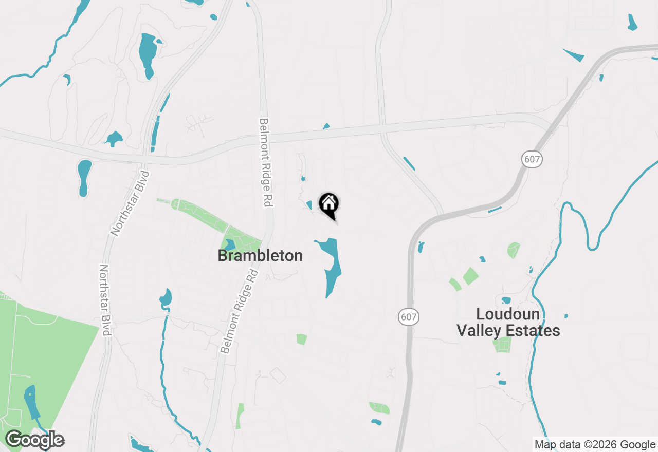 Map of 22932 Golden Plover Place, Brambleton, VA 20148