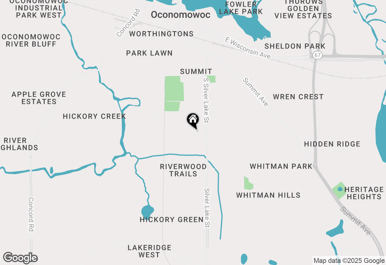 Map of 135 Oconomowoc Sq, Oconomowoc, WI 53066