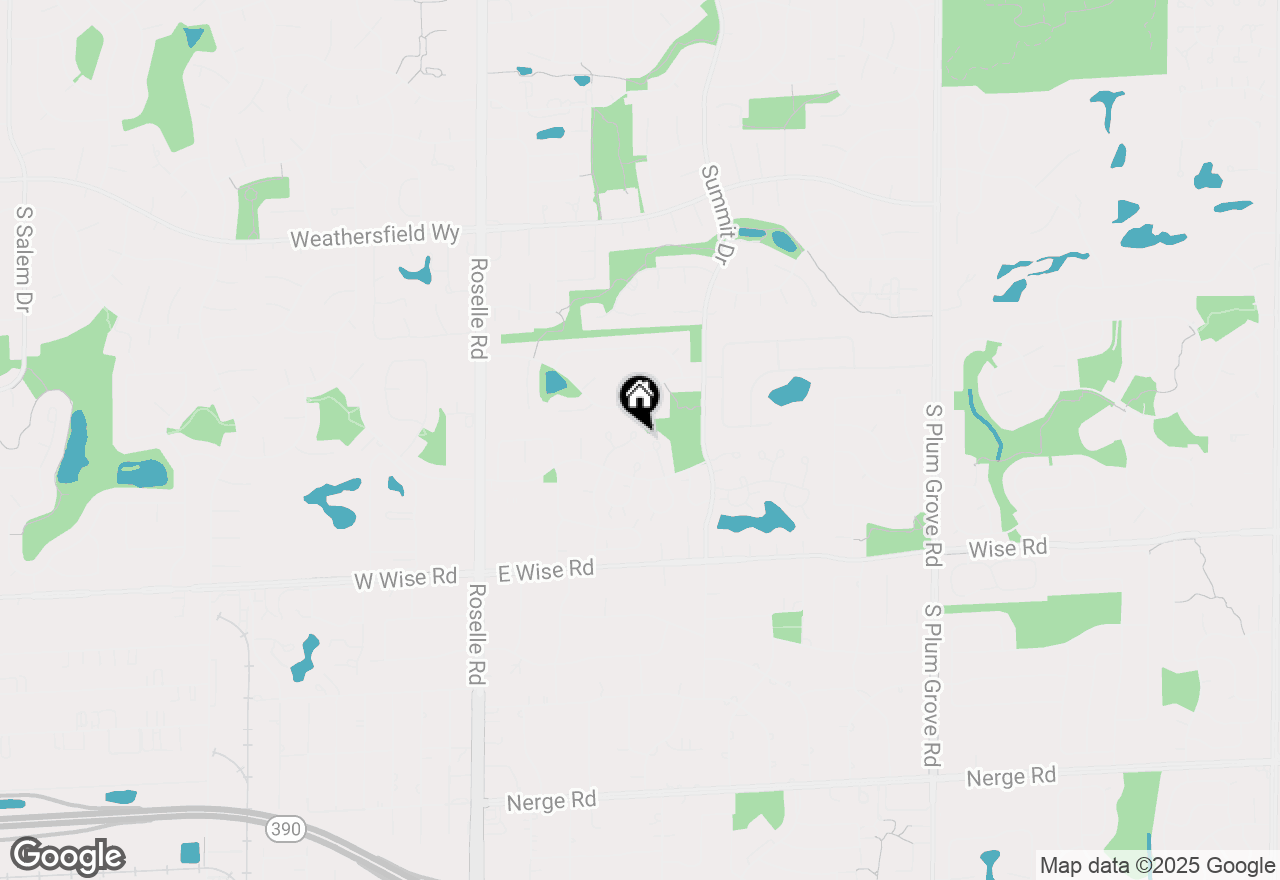 Map of 923 Manchester Circle #923, Schaumburg, IL 60193