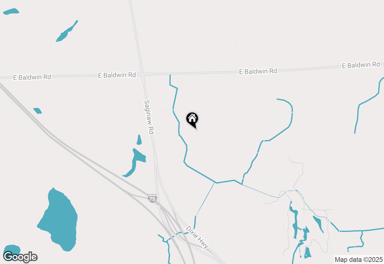 Map of 124 Woodfield Parkway, Grand Blanc, MI 48439