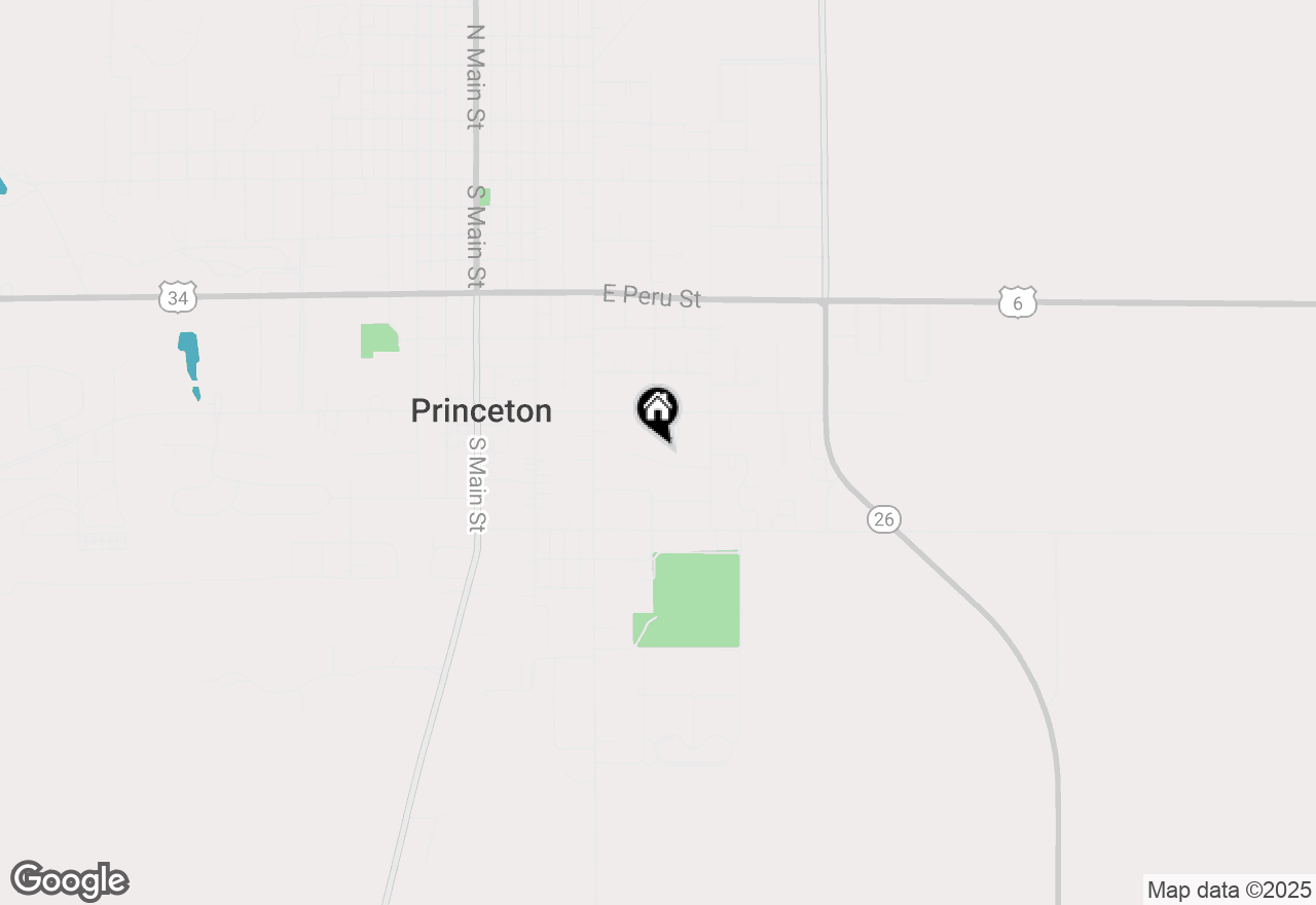 Map of 465 Prouty Drive, Princeton, IL 61356