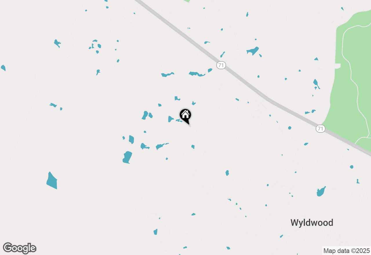 Map of 222 Triangle Acres, Cedar Creek, TX 78612