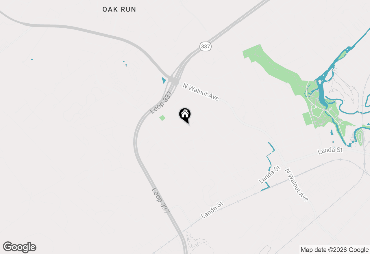 Map of 42 Ridge Drive, New Braunfels, TX 78130