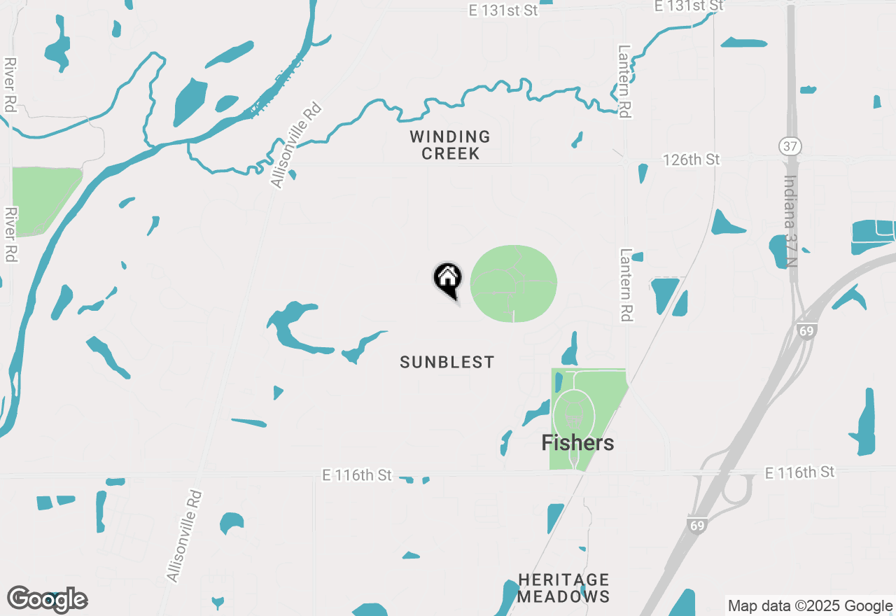 Map of 7757 Kemble Court, Fishers, IN 46038