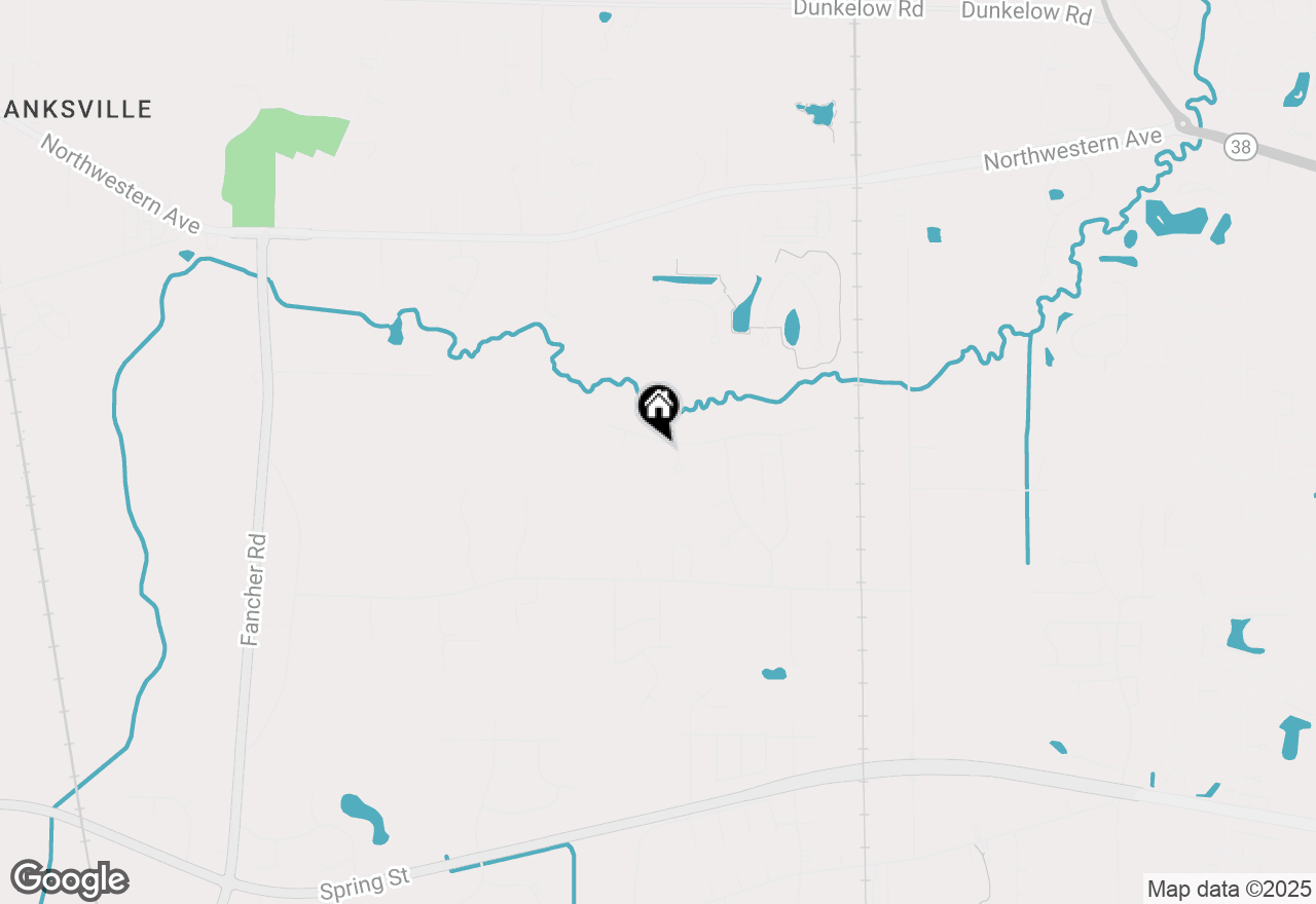 Map of 8307 Creek View Ln, Mount Pleasant, WI 53406