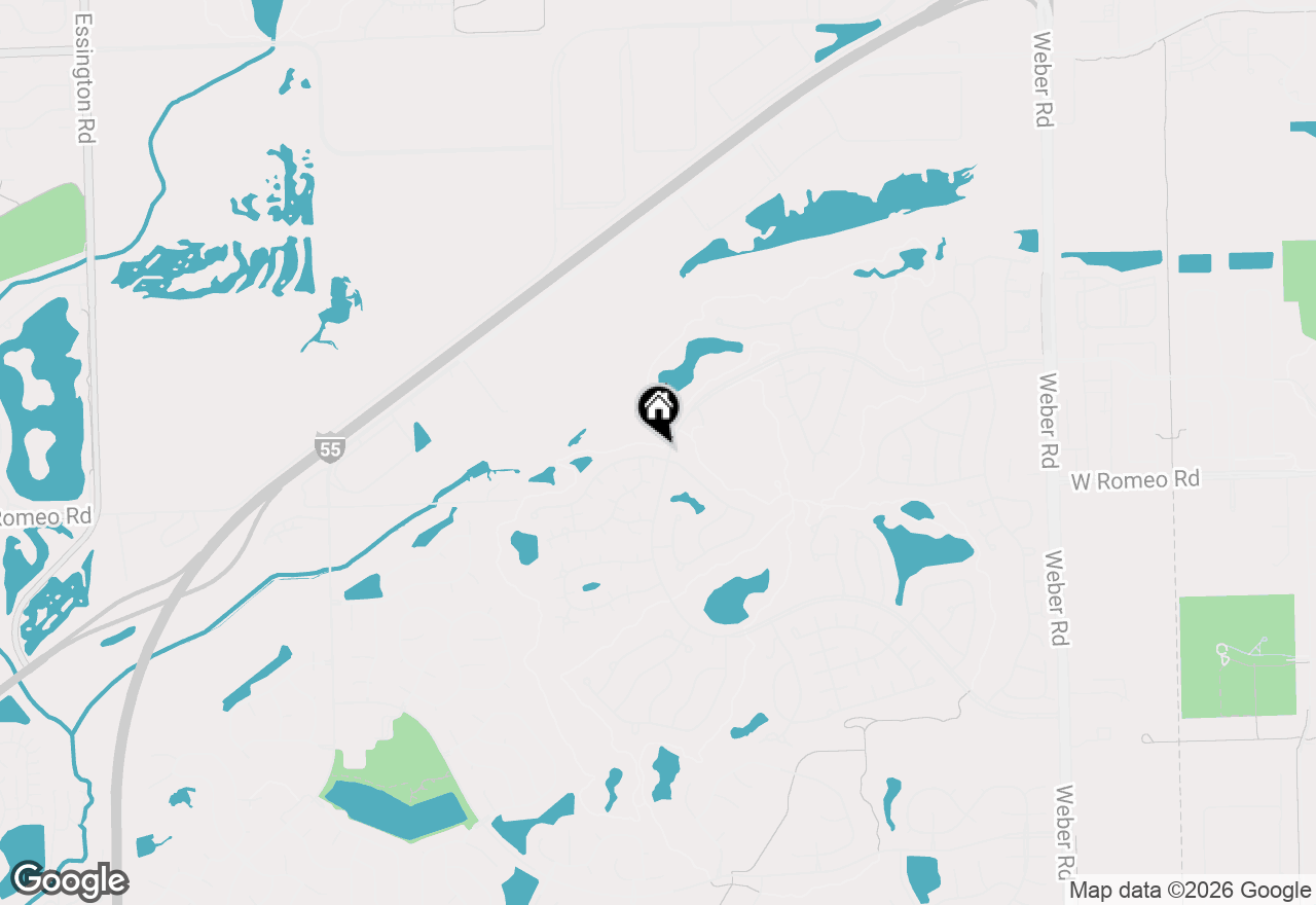 Map of 21304 W Douglas Lane, Plainfield, IL 60544