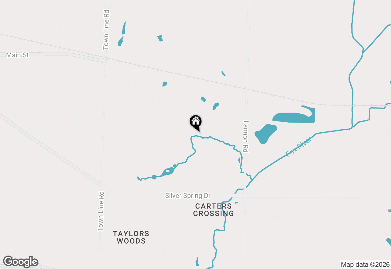 Map of W208N5652 Turnberry Ln, Menomonee Falls, WI 53051