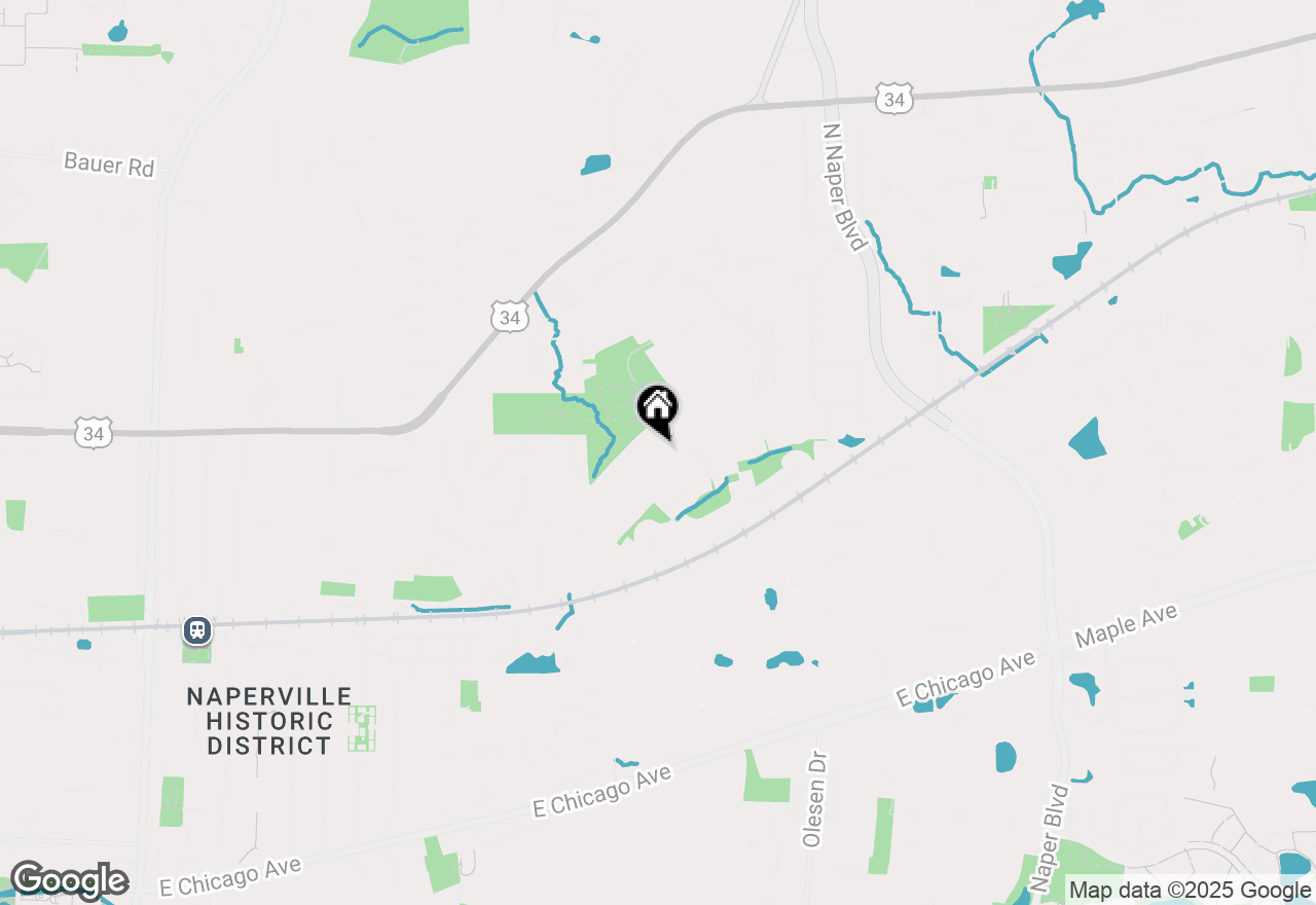 Map of 1146 Greensfield Drive, Naperville, IL 60563