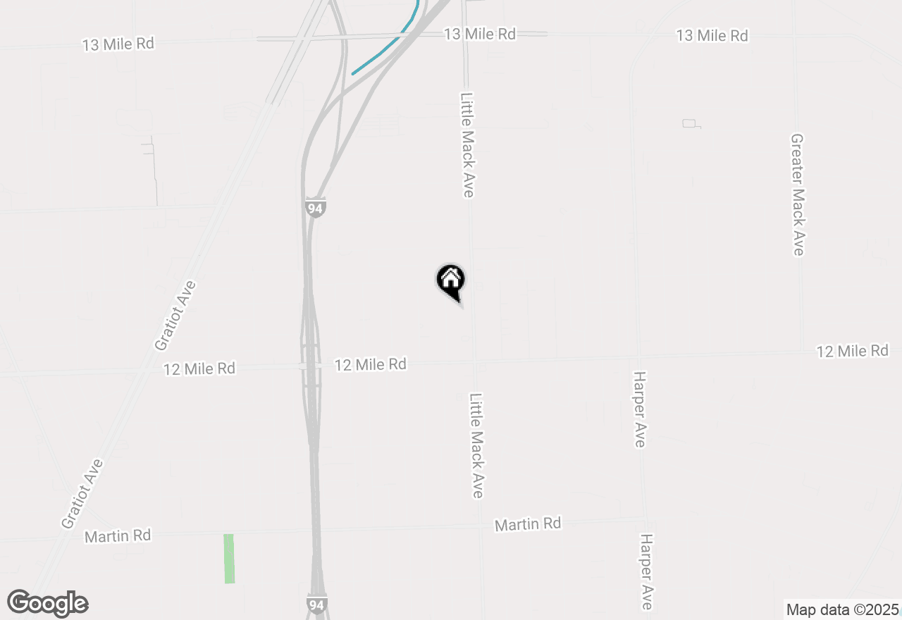 Map of 29230 Harding Street, Roseville, MI 48066