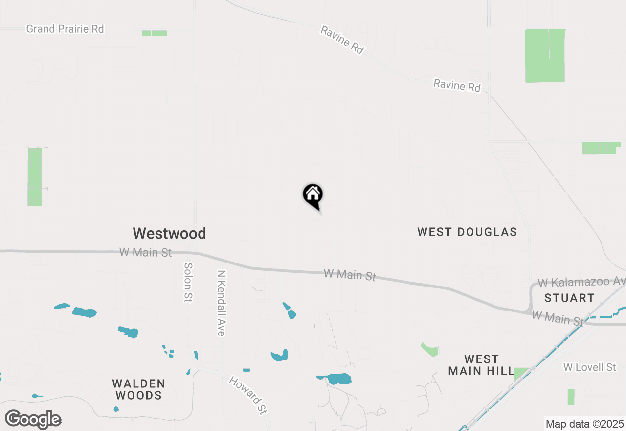 Map of 2318 Waverly Street, Kalamazoo, MI 49006