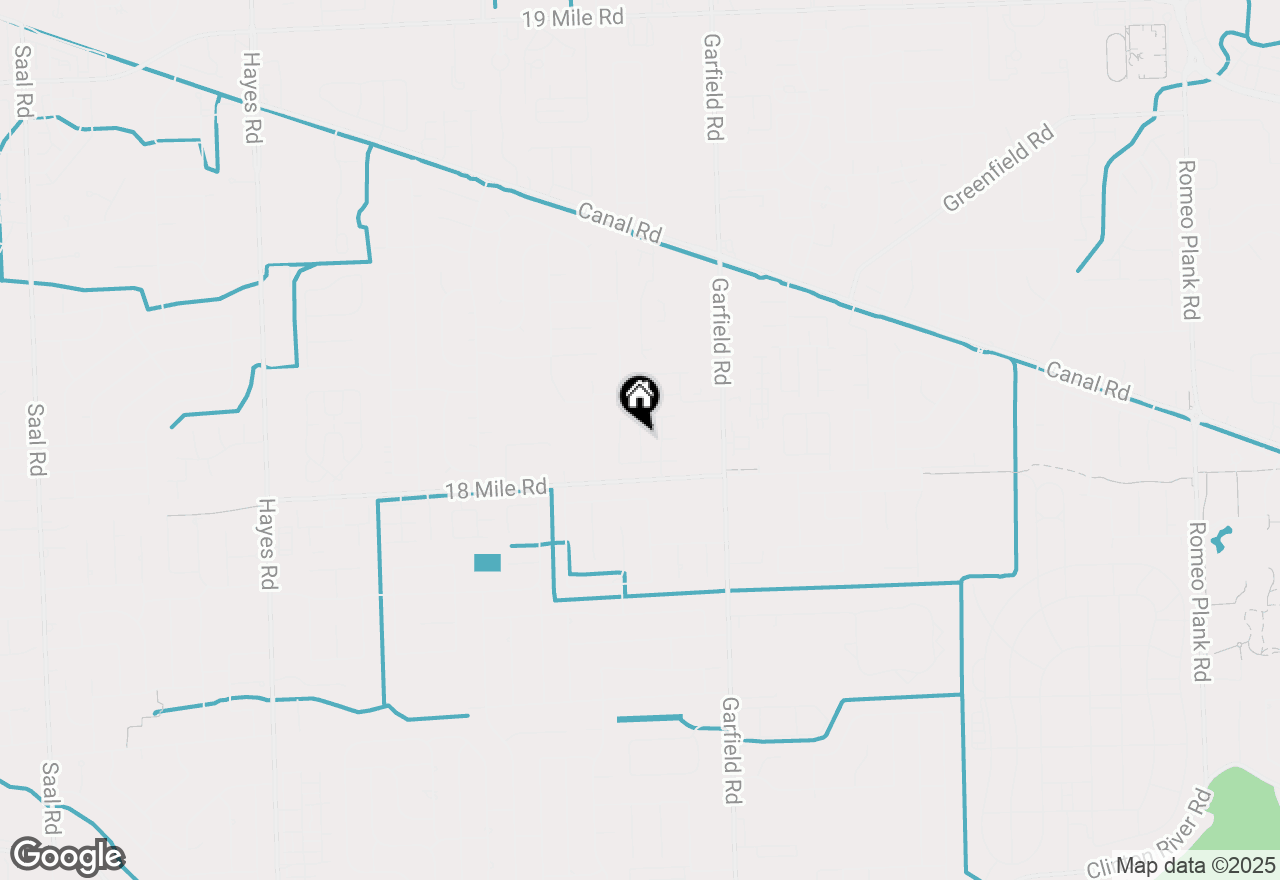 Map of 41170 Victoria Drive, Clinton Twp, MI 48038