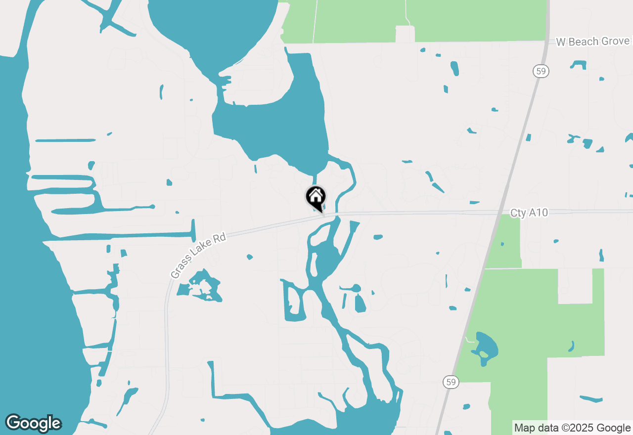 Map of 25319 W Grass Lake Road, Antioch, IL 60002