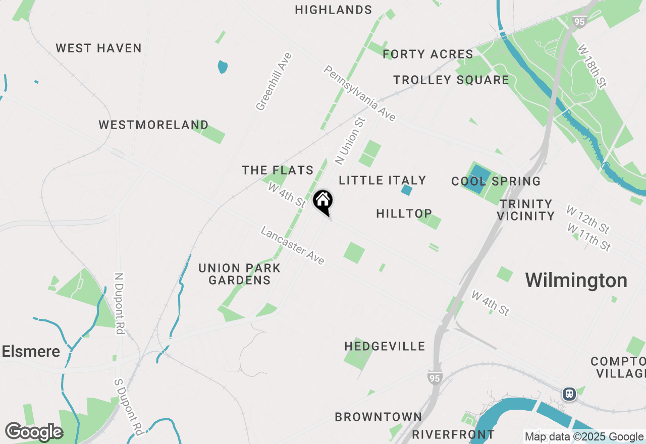 Map of 303 N Lincoln Street, Wilmington, DE 19805