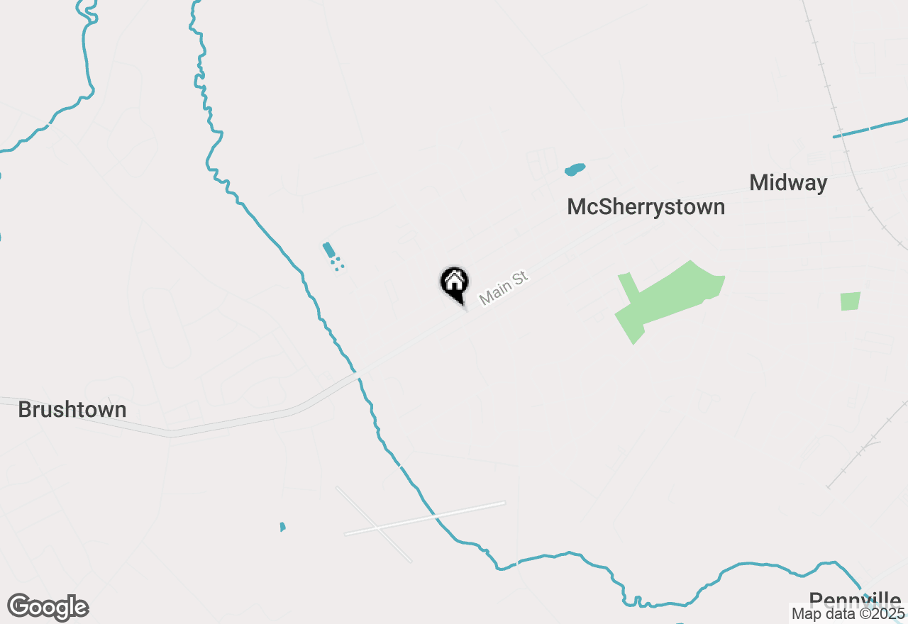Map of 147 Main Street, Mcsherrystown, PA 17344