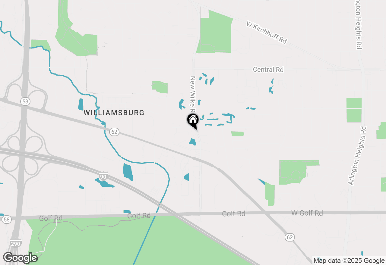 Map of 1306 S New Wilke Road #2B, Arlington Heights, IL 60005