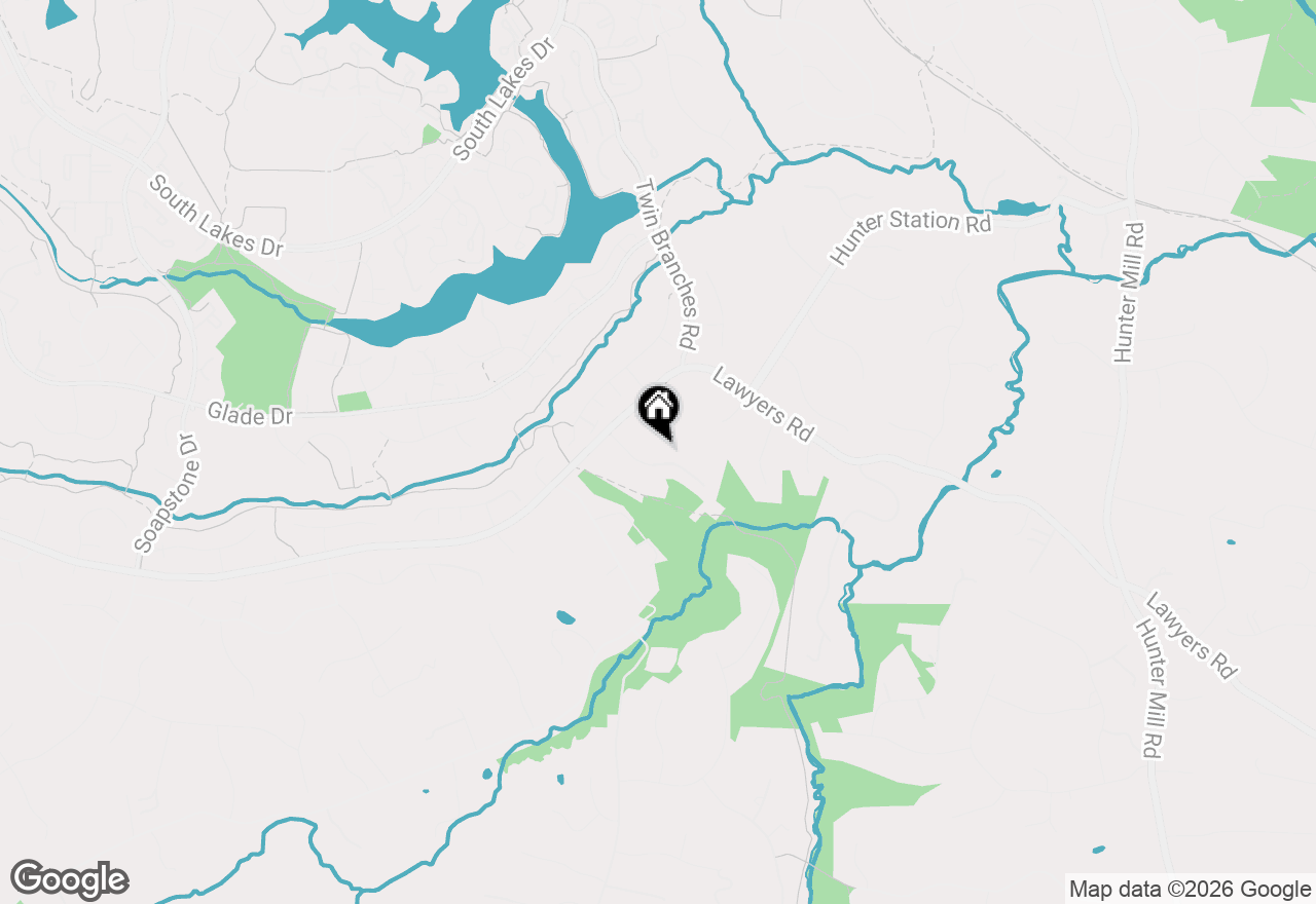 Map of 11006 Raccoon Ridge Court, Reston, VA 20191