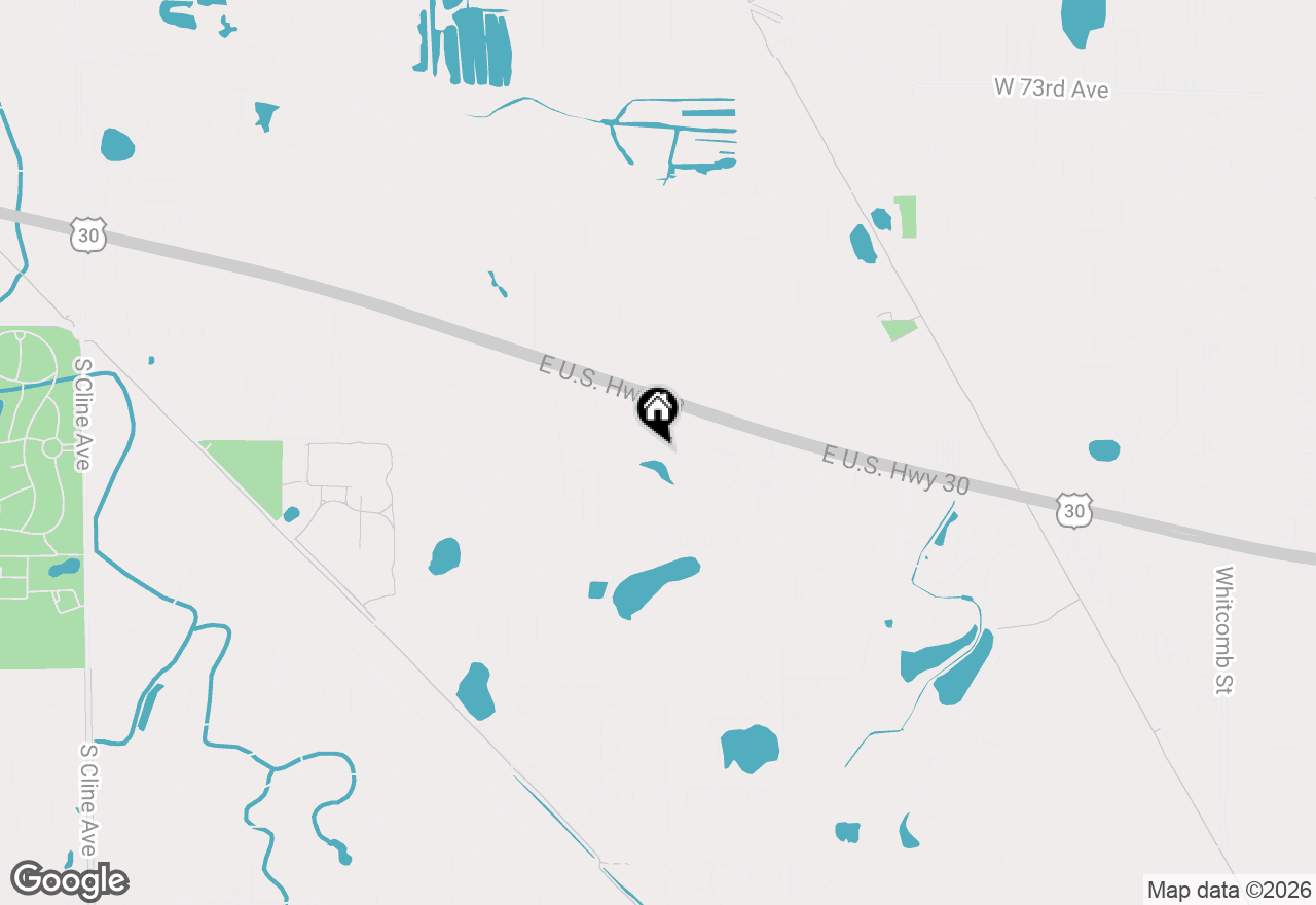 Map of 1765 Wedgewood Court, Crown Point, IN 46307