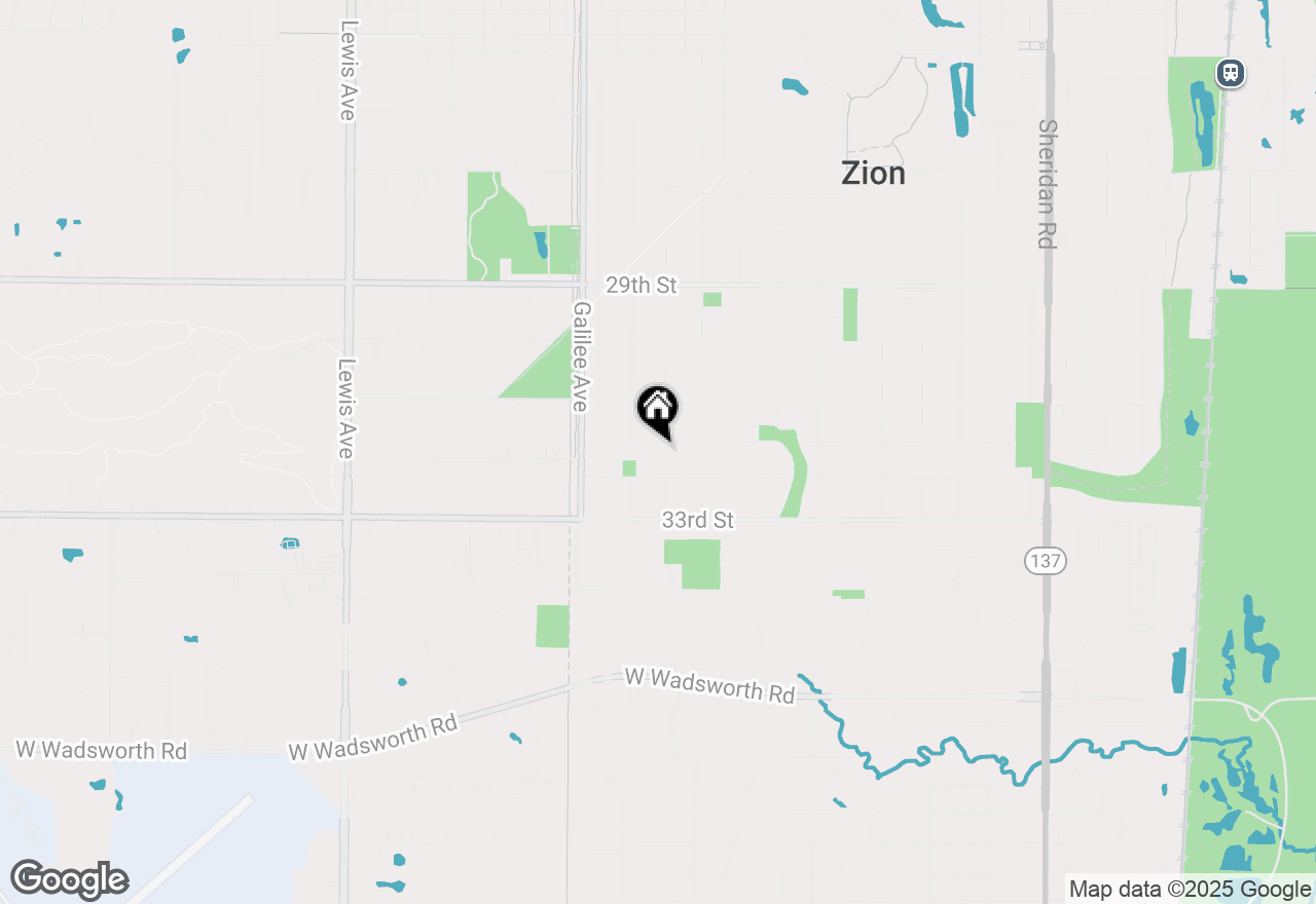 Map of 2120 Carmel Boulevard, Zion, IL 60099