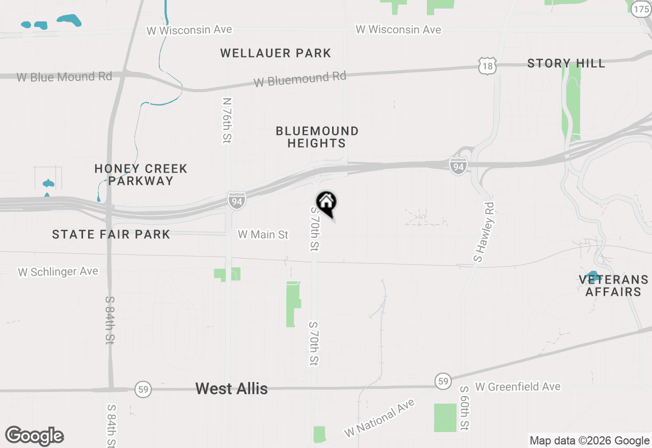 Map of 513 S 69th St, Milwaukee, WI 53214