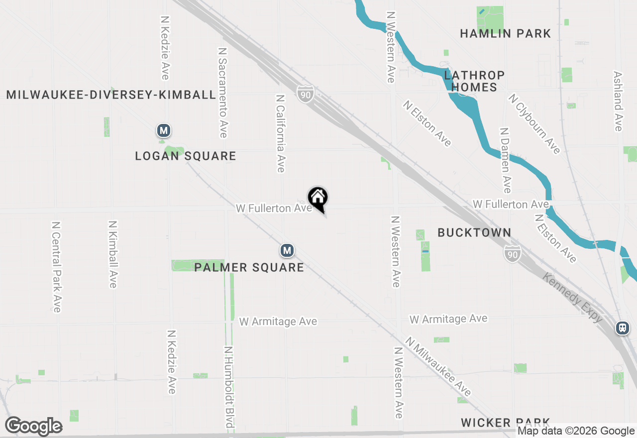 Map of 2638 W Medill Avenue, Chicago, IL 60647