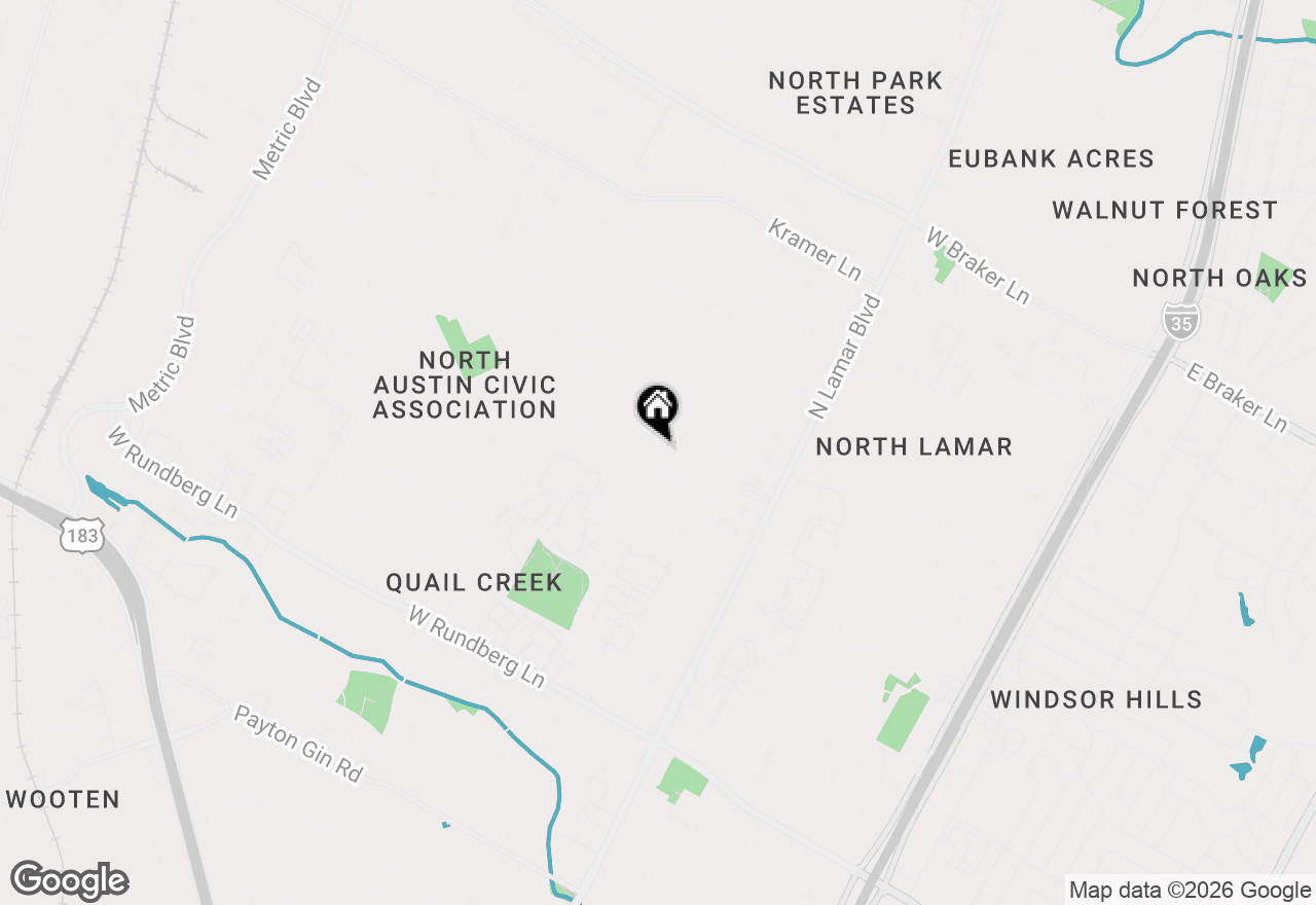 Map of 10203 Sun Hill Dr, Austin, TX 78758