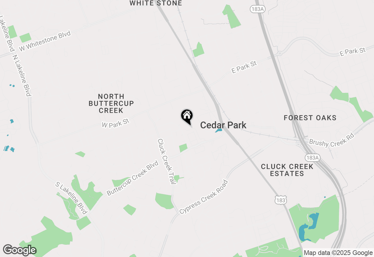 Map of 401 Buttercup Creek Blvd #1005, Cedar Park, TX 78613