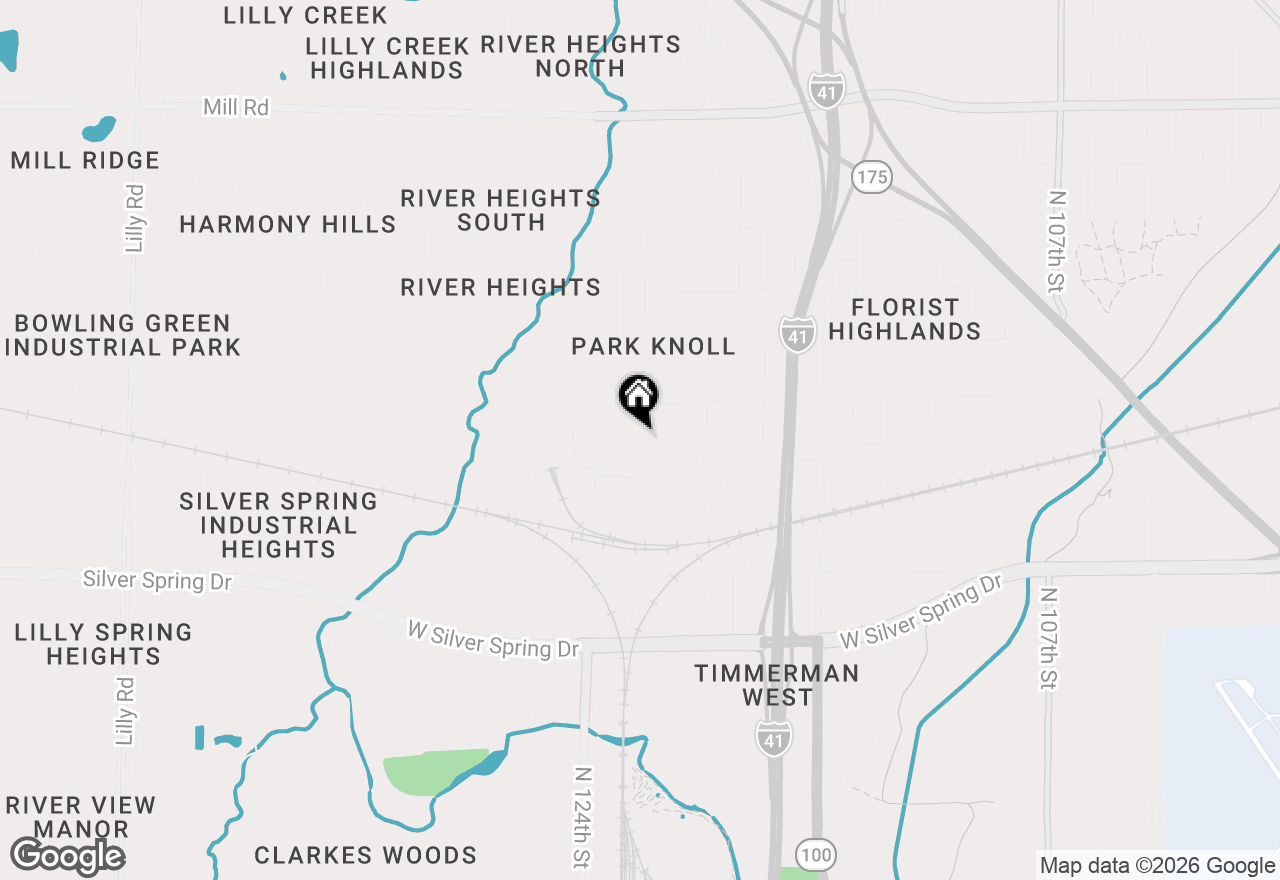 Map of Lt2 N 121st St, Milwaukee, WI 53225