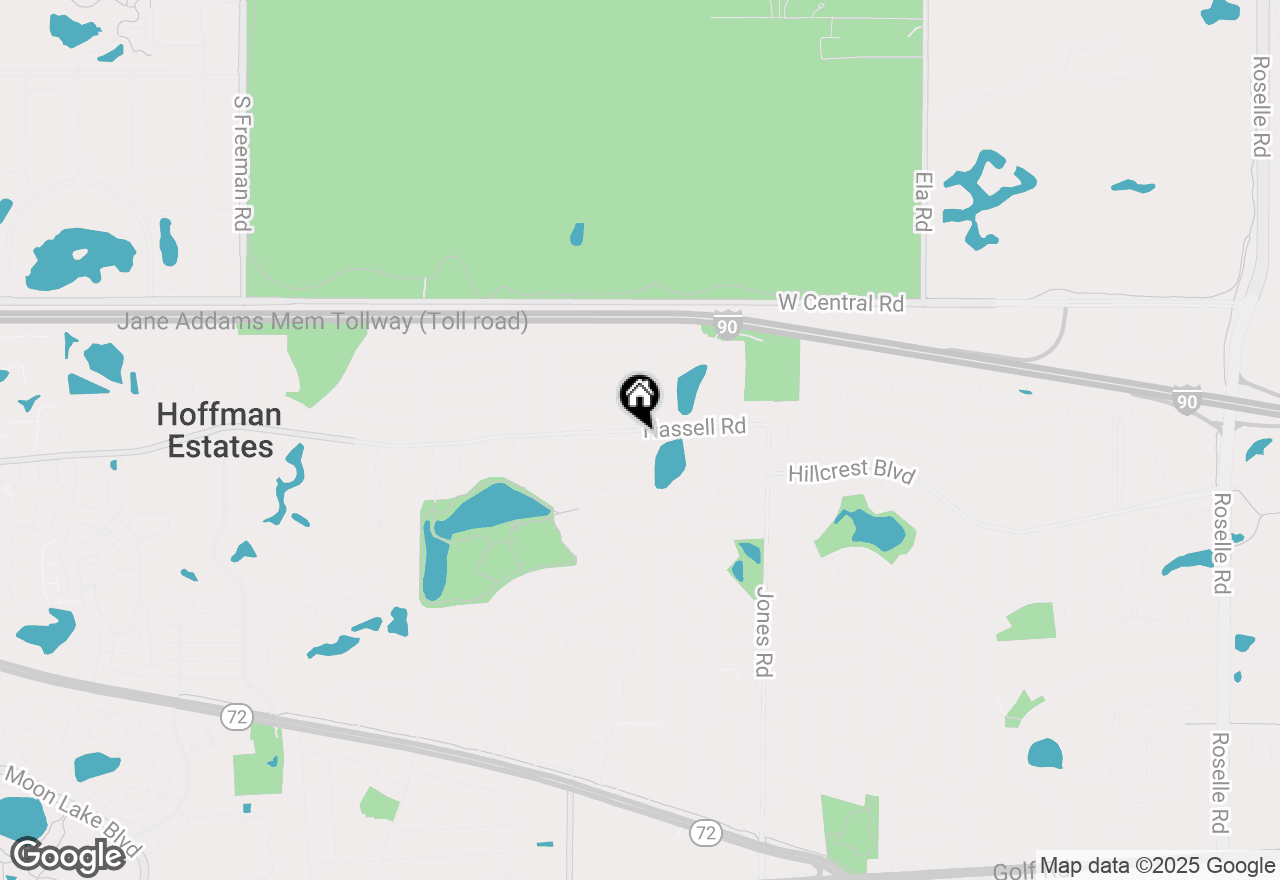 Map of 1015 Hassell Road, Hoffman Estates, IL 60169