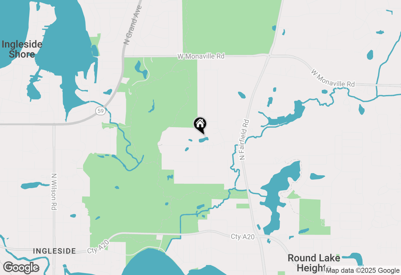 Map of 36440 N Westmoor Avenue, Lake Villa, IL 60046