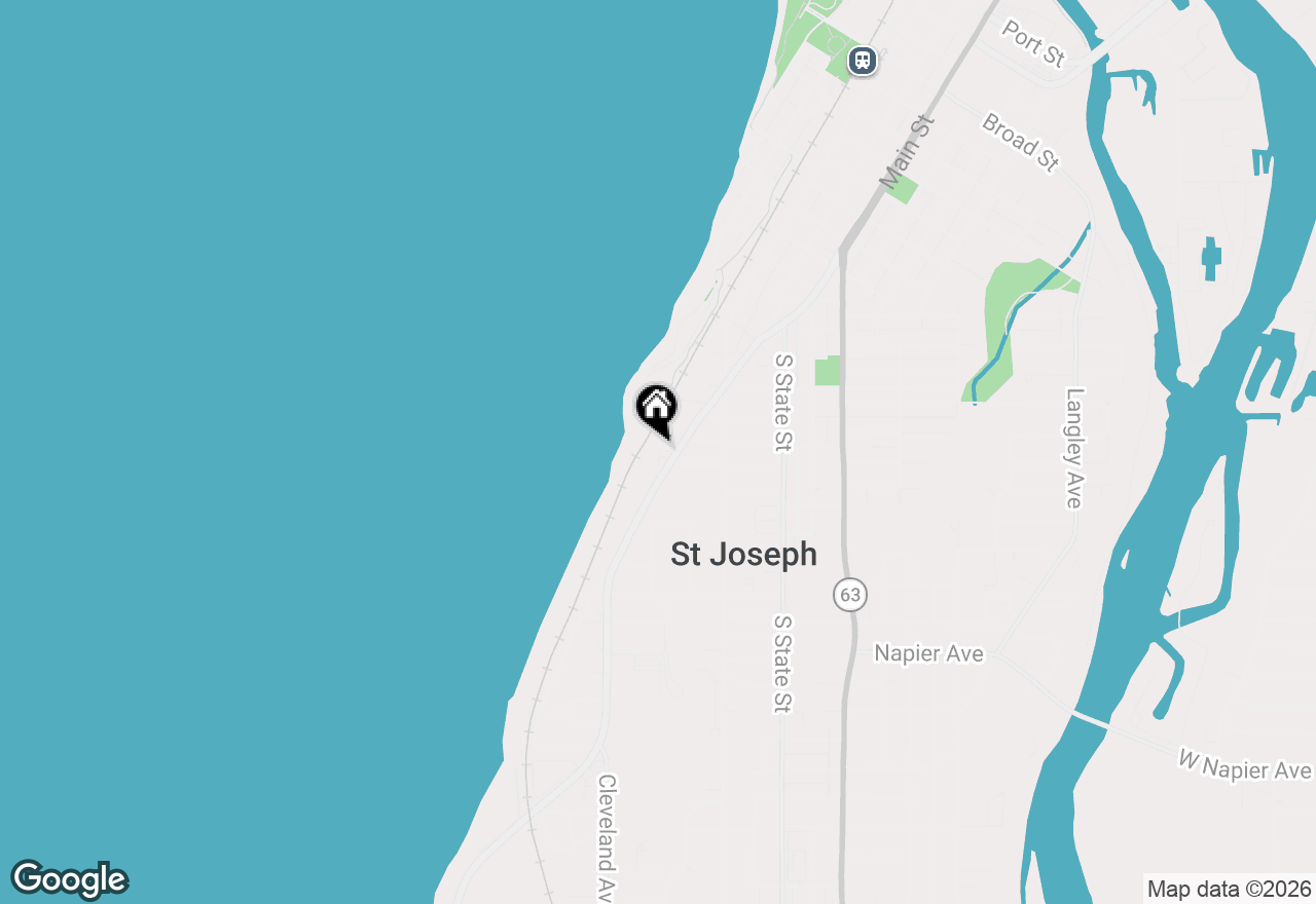Map of 1802 Lakeshore Drive #6, St. Joseph, MI 49085