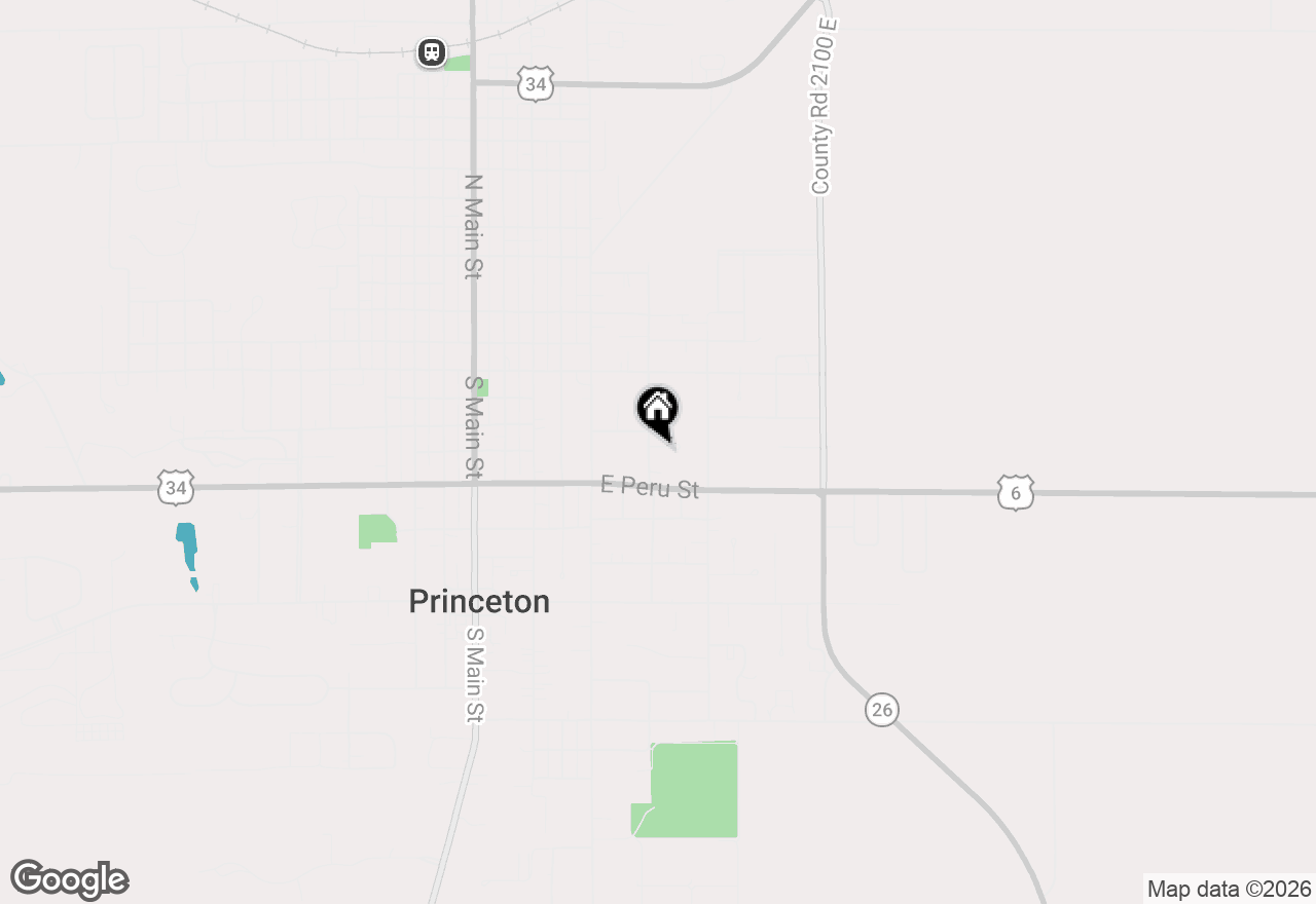 Map of 504 Harvey Drive, Princeton, IL 61356