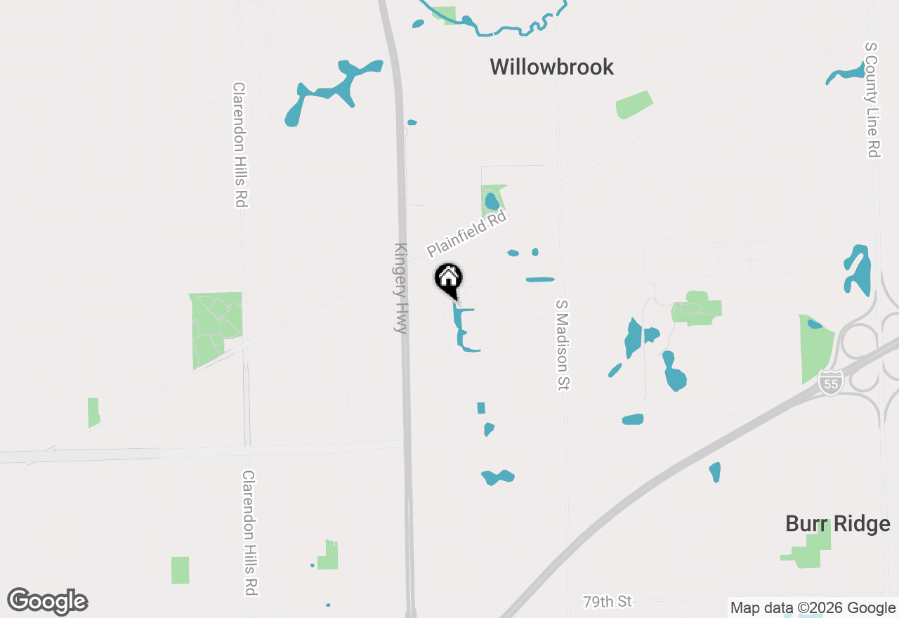 Map of 7215 Willow Way Lane #10A, Willowbrook, IL 60527