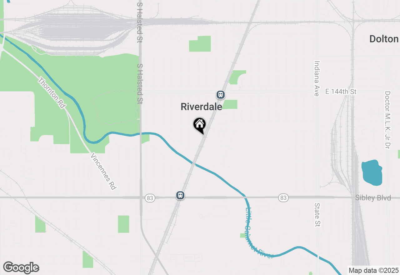 Map of 14327 Park Avenue, Harvey, IL 60426