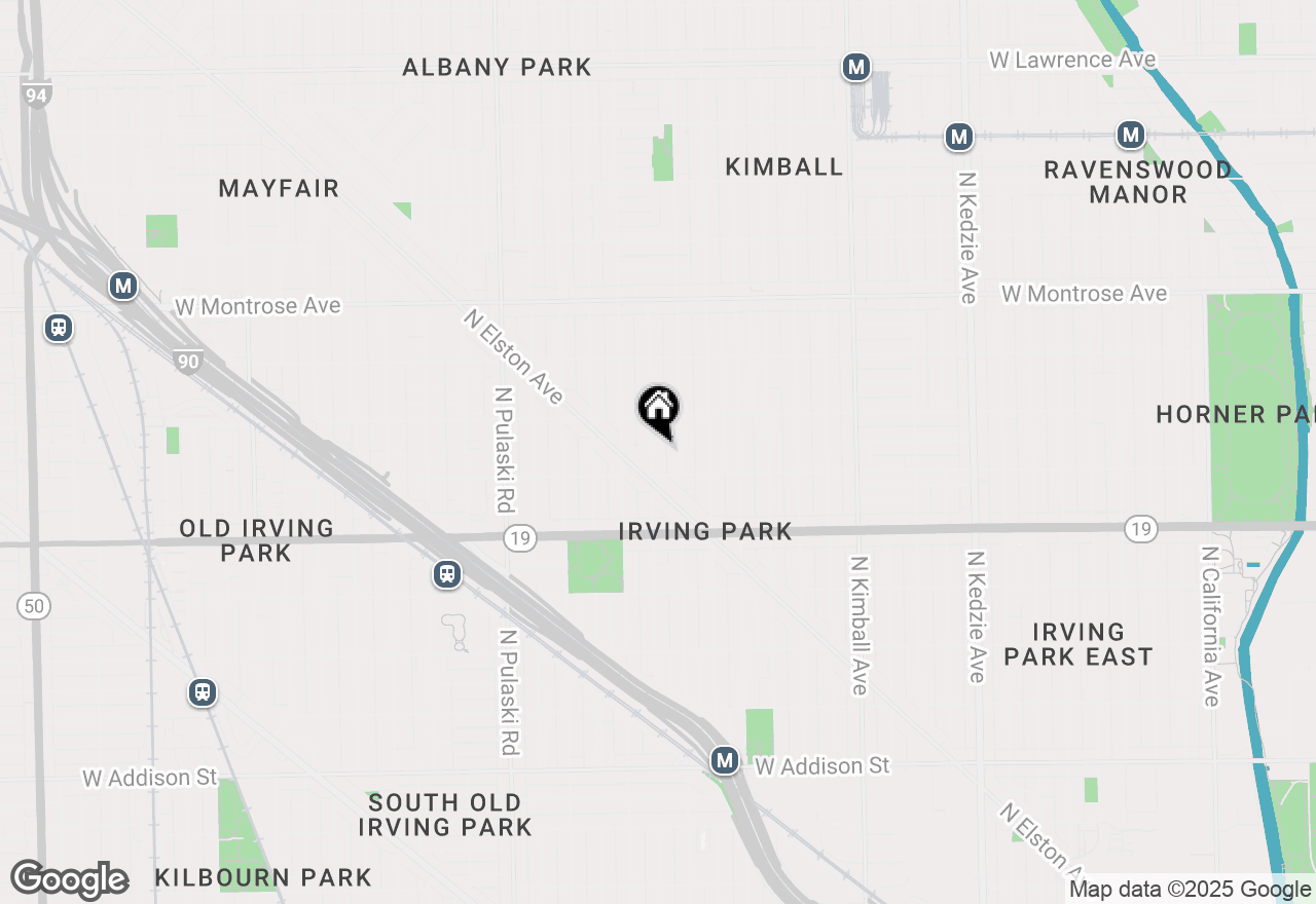Map of 4123 N Ridgeway Avenue, Chicago, IL 60618