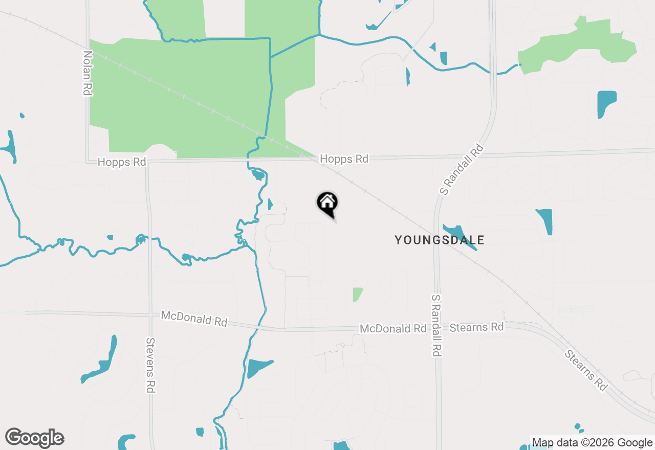 Map of 233 Nicole Drive #C, South Elgin, IL 60177