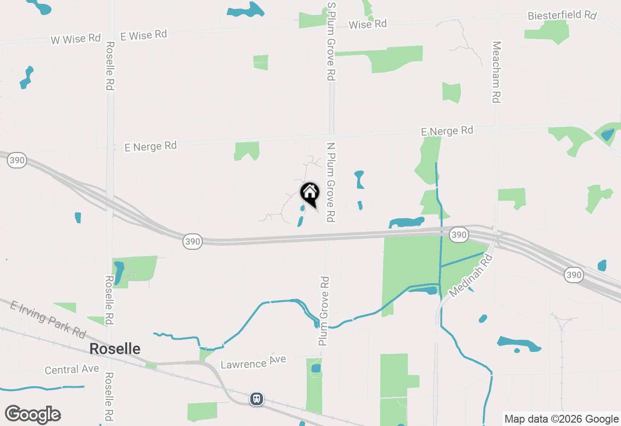 Map of 770 Yosemite Trail, Roselle, IL 60172