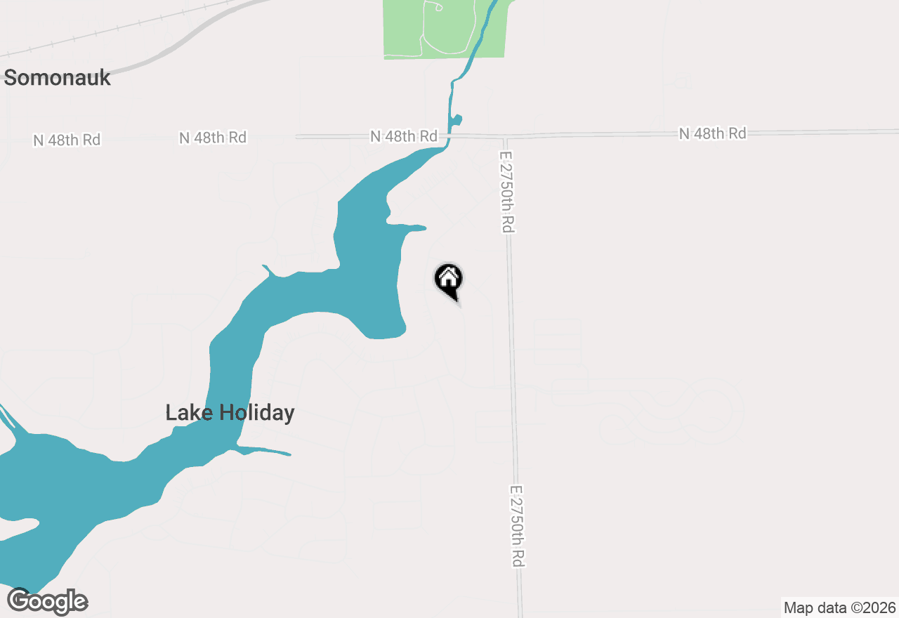 Map of 1483 Nova Road, Sandwich, IL 60548
