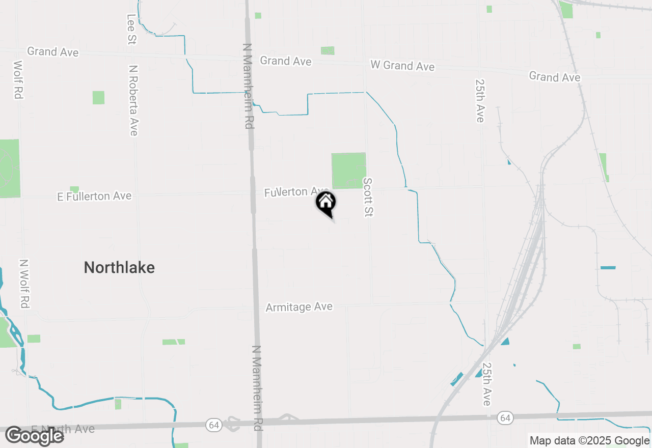 Map of 10115 Belden Avenue, Melrose Park, IL 60164