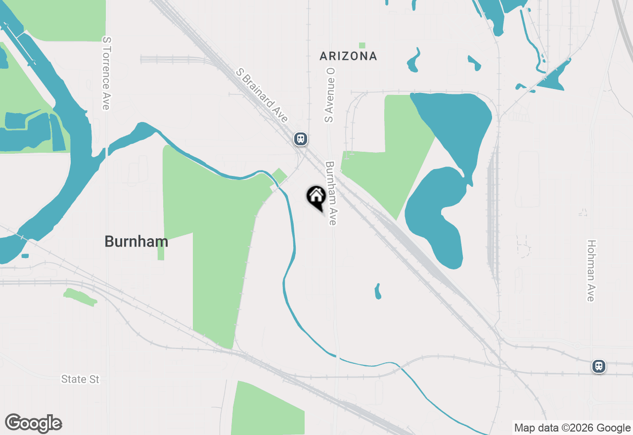 Map of 14010 S Green Bay Avenue, Burnham, IL 60633