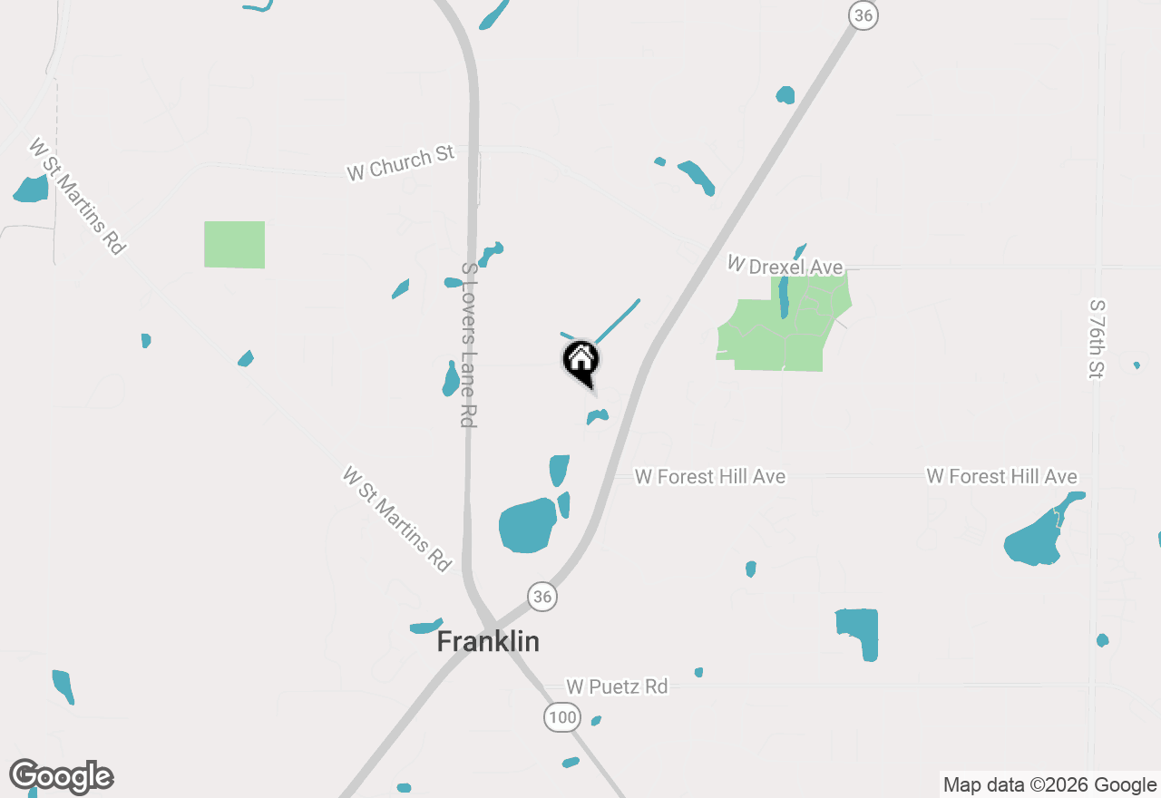 Map of 9354 W Loomis Rd #4, Franklin, WI 53132