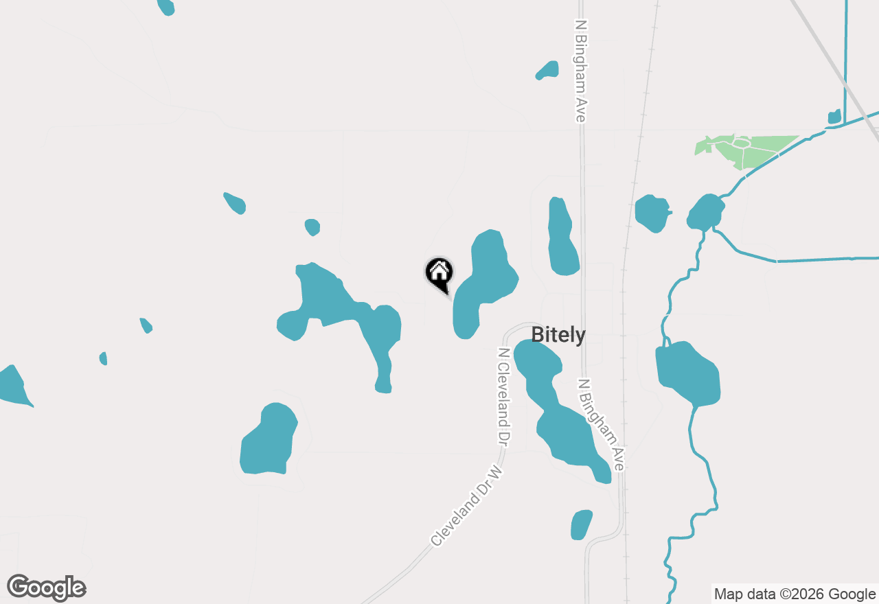 Map of 10746 N Beaver Trail, Bitely, MI 49309