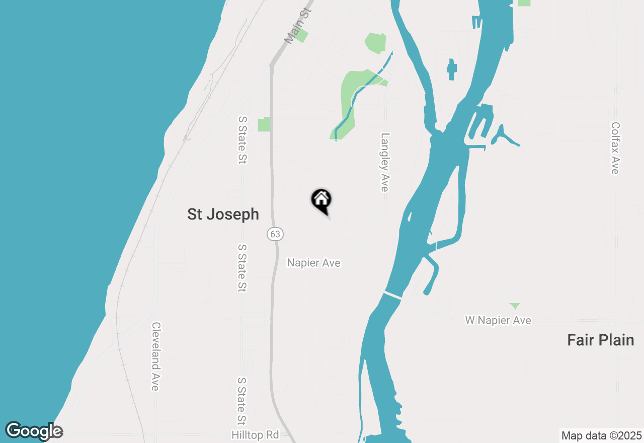 Map of 2206 Morton Avenue, St. Joseph, MI 49085