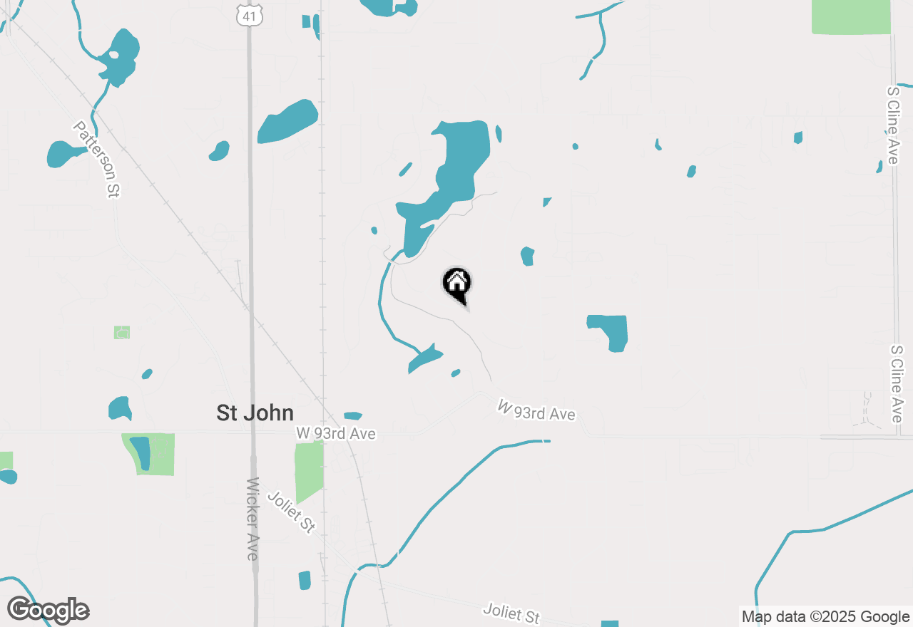 Map of 10195 S Branch, St. John, IN 46373