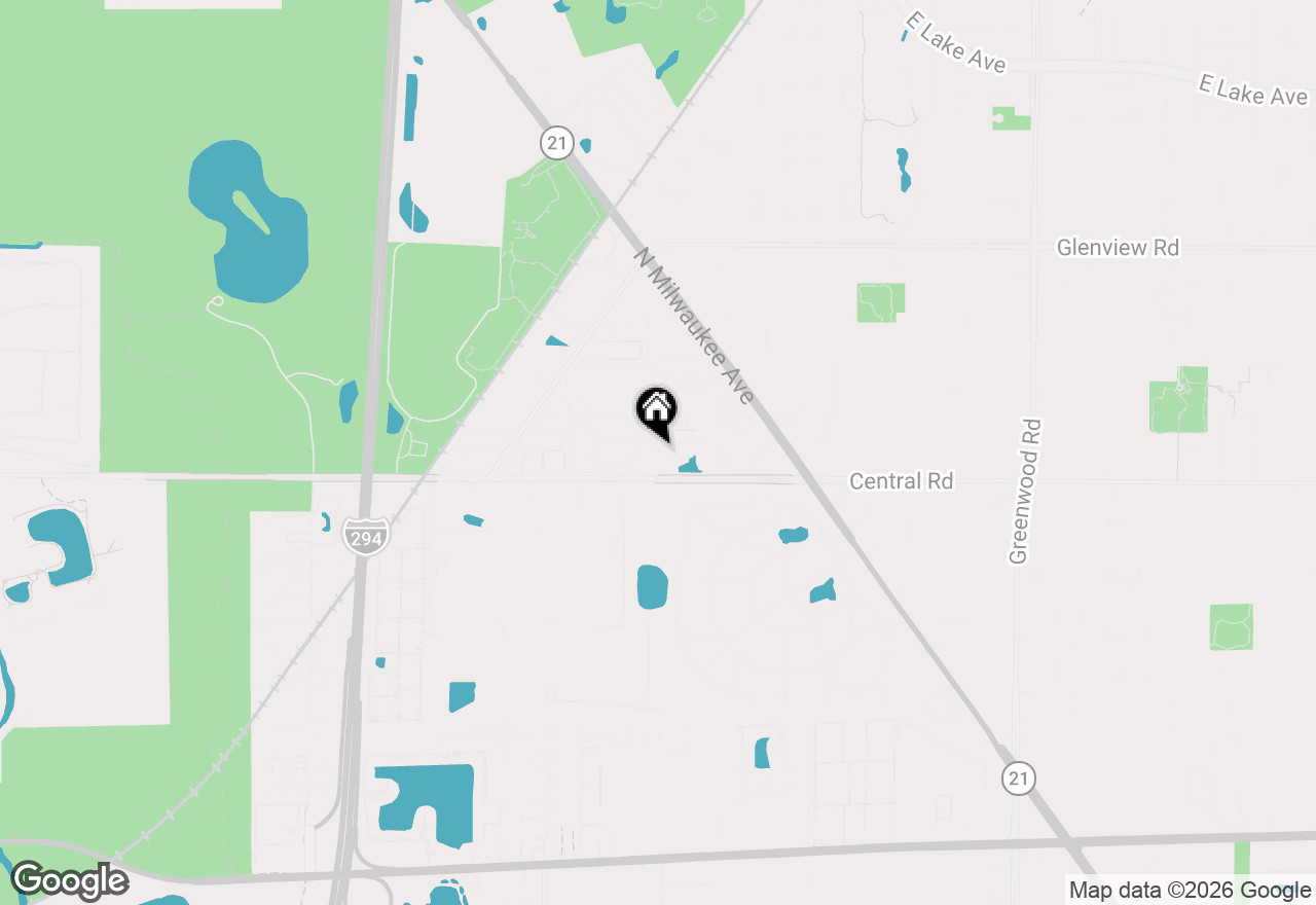 Map of 4144 Florence Way #4144, Glenview, IL 60025