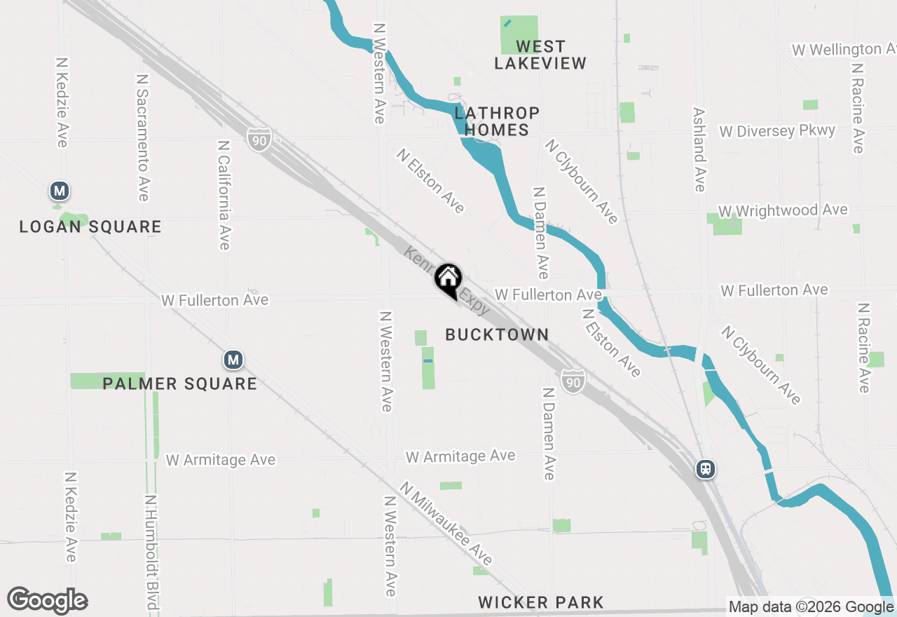 Map of 2230 W Medill Avenue, Chicago, IL 60647