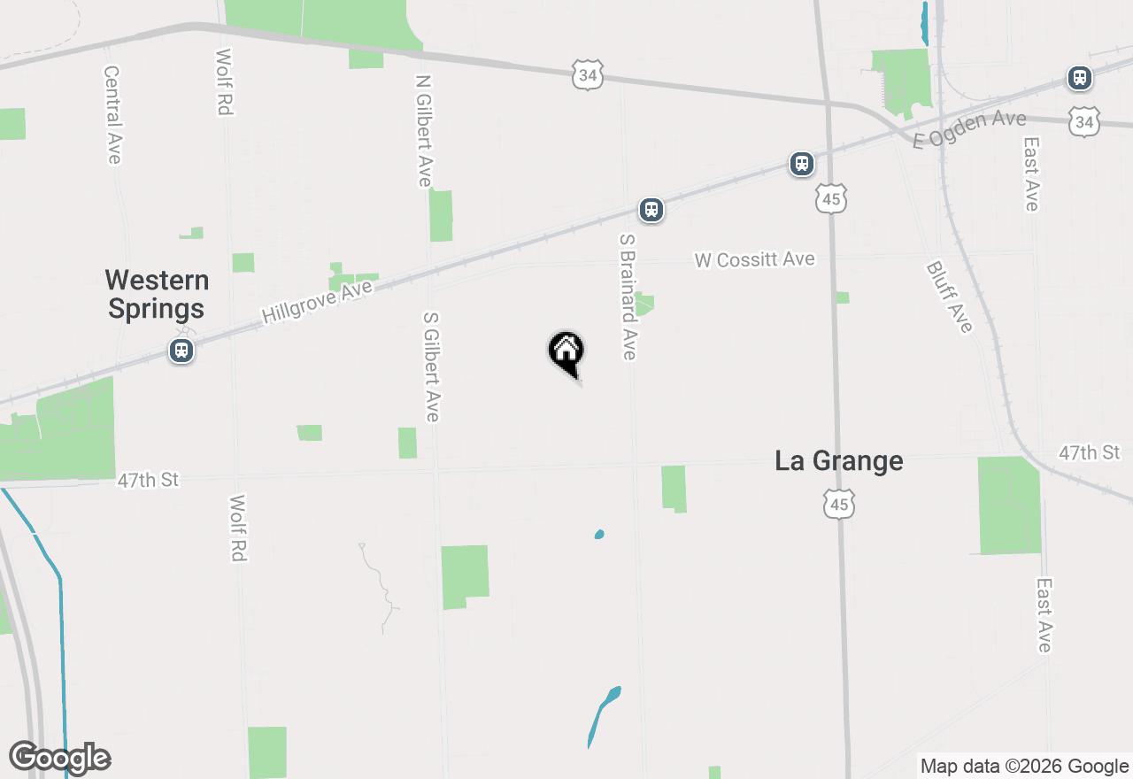 Map of 330 Blackstone Avenue, La Grange, IL 60525